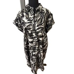 Soyaconcept shirt dress Safari print!‎ Coverup. casual